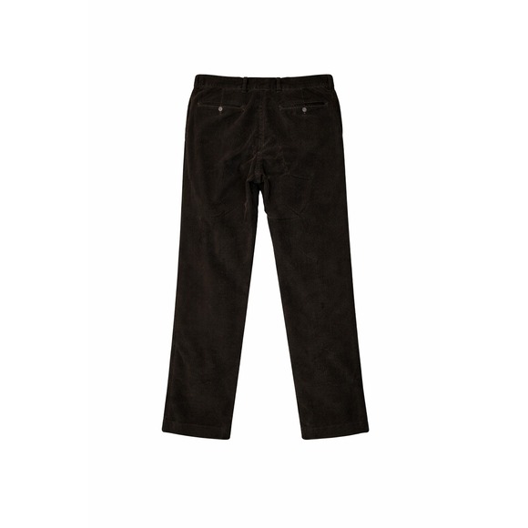 Lauren Ralph Lauren Mens Brown Corduroy Pants 34x34 Straight Leg Classic - Picture 2 of 5